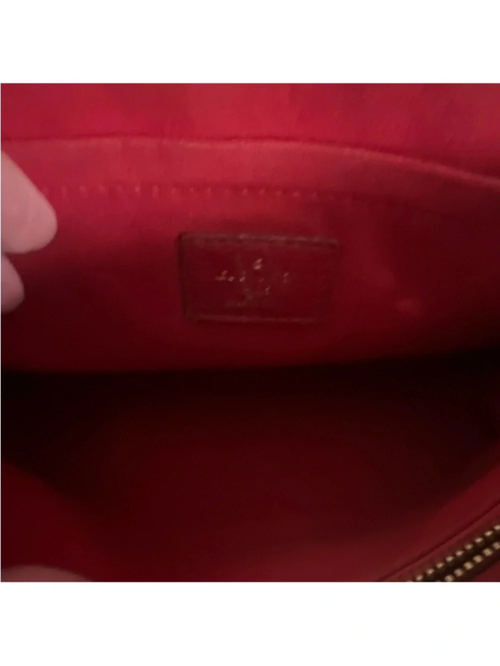 Louis Vuitton Monogram Brown with Red Flap Chain Shoulder Bag - Picture 5 of 5